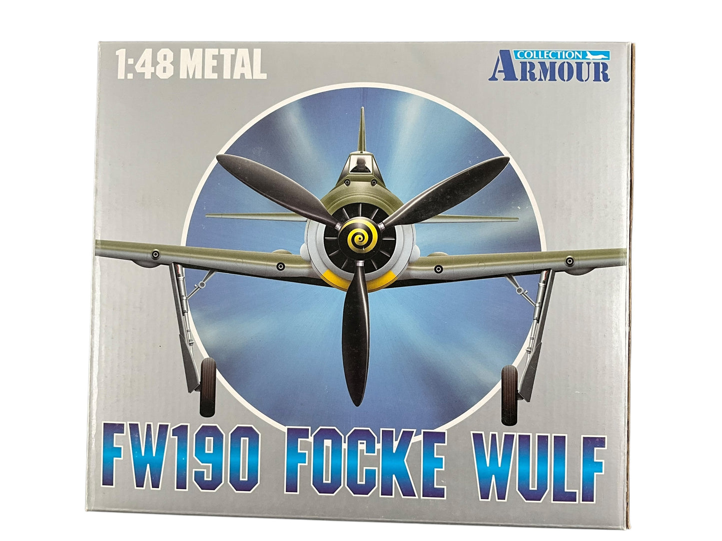 1/48 Armour/Franklin Mint (ART.98030/B11B223) Focke Wulf FW190-A5/U7 flown by WWII Ace Maj. Herman Graf (212 Kills) III./JG 52 Deutsch Reich Luftwaffe (Limited Edition)