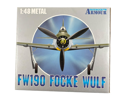 1/48 Armour/Franklin Mint (ART.98030/B11B223) Focke Wulf FW190-A5/U7 flown by WWII Ace Maj. Herman Graf (212 Kills) III./JG 52 Deutsch Reich Luftwaffe (Limited Edition)