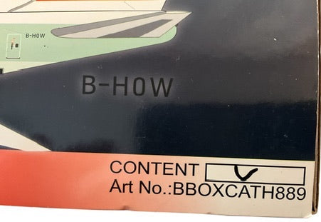 1/200 Blue Box (BBOX-CX-01 / BBOX-CATH-889) Boeing B747-400 (B-HOW)  "Asia's World City - Hong Kong" Cathay Pacific (Limited Edition 200 to 250 units) 2013 Release
