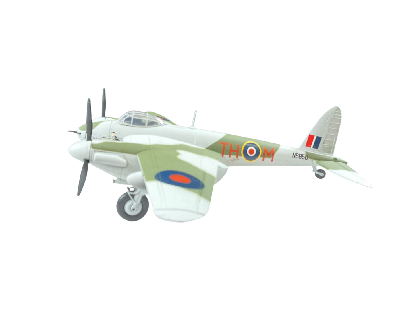 1/48 Franklin Mint/Armour (G11B641) De Haviland DH98 Mosquito Mk VI  (TH-M + NS850) "Black Rufe" as flown by Squadron Leader Robert Kipp, 418 Sqn "City of Edmonton" R.C.A.F. (Limited Edition)