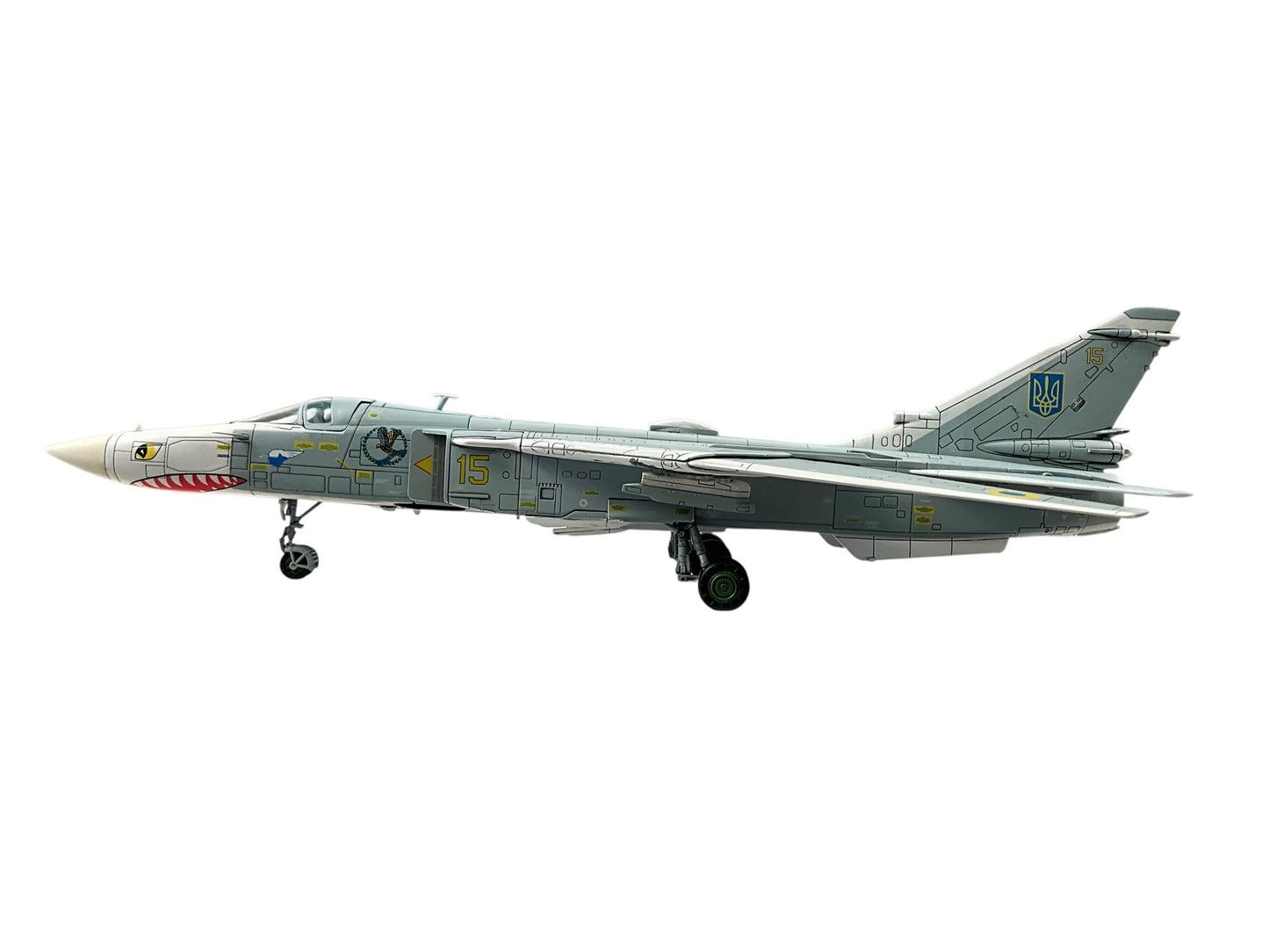 1/72 Calibre Wings (CA722402) Sukhoi Su24MR Fencer-E (Yellow 15) Starokostiantyniv AB, 7 BrTA, Ukraine Air Force (Limited Edition #018 of Only 800)