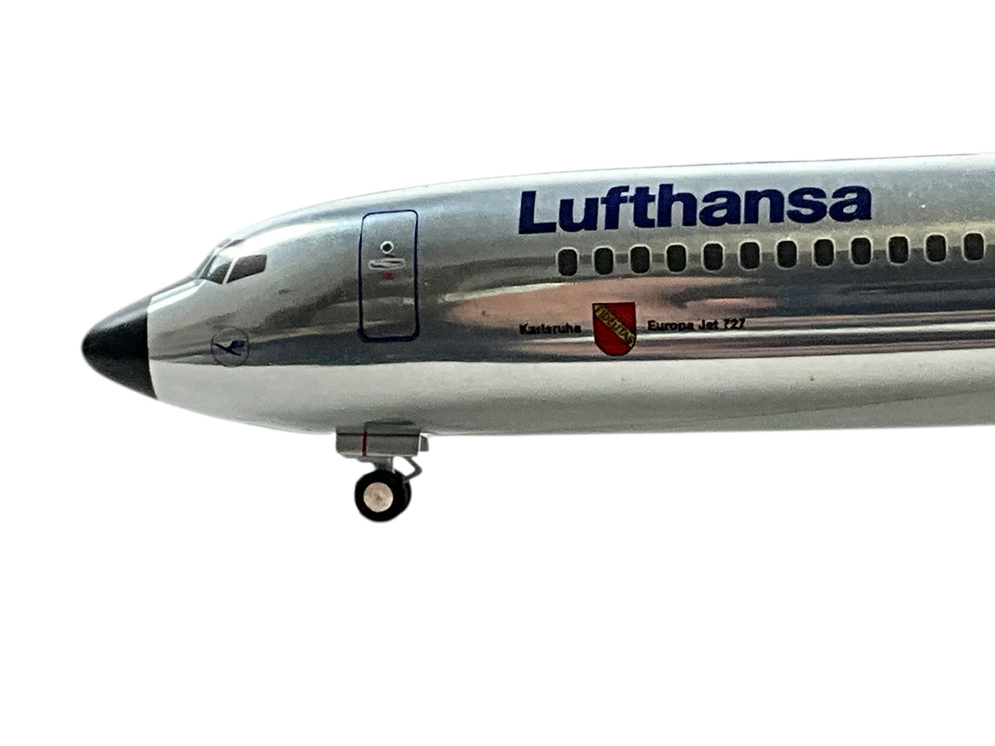 1/200 Limox (LH29) Boeing B727-200 (D-ABCI) "Karlsruhe" DHL 5th Livery with Polished Aluminum Fuselage, Lufthansa (Limited Edition)
