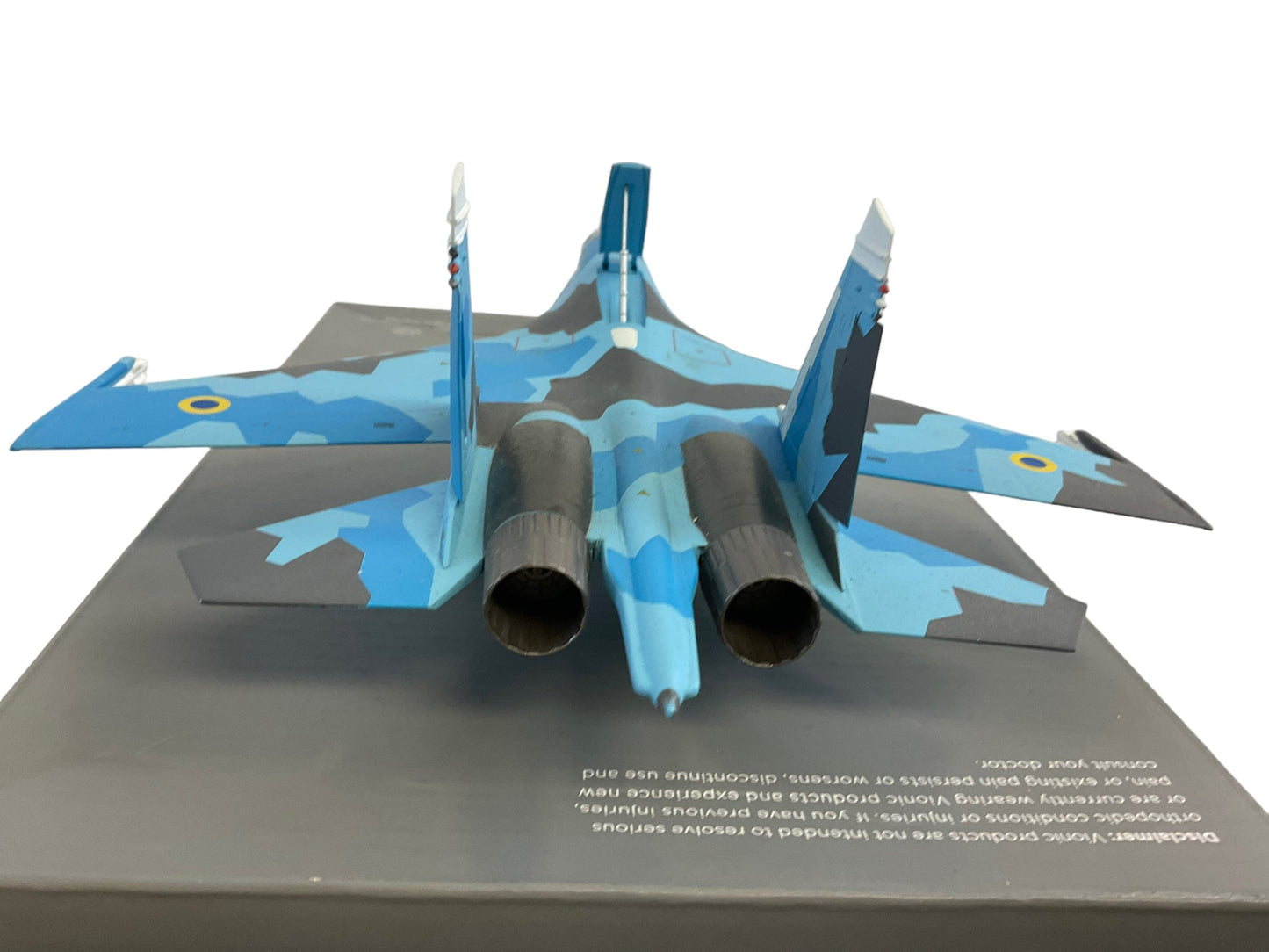 Ukrainian Air Force Sukhoi Su-27 Flanker JC Wings 1:72 Scale Die Cast Model NIB