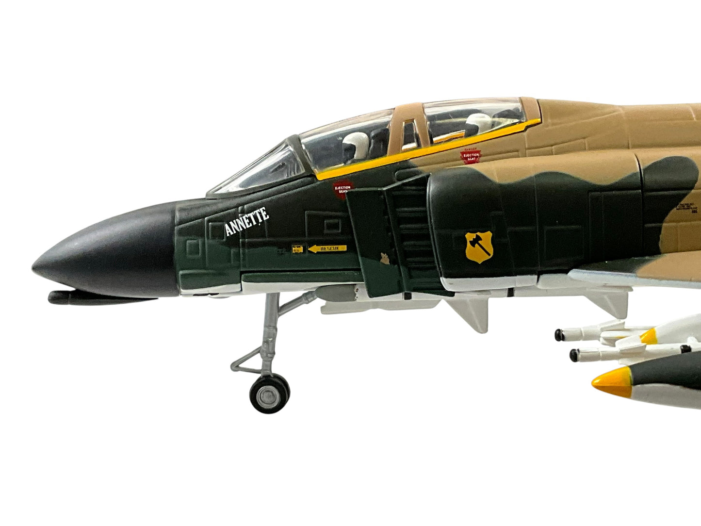 1/72 Corgi (AA33204) McDonnell Douglas F4C Phantom II ( #40-816  c/n) "Annette" flown by General Buck Shuler Jr. & Major Bill Reed, Cam Ranh Bay AB, South Vietnam 1968-69, 558th TFS, 12th TFW U.S.A.F. (Limited Edition of 5000)