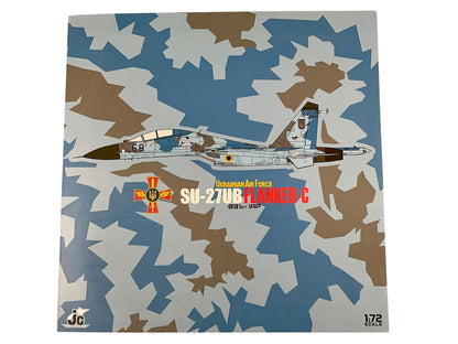1/72 JC Wings (JCW-72-SU27-009) Sukhoi Su27UB Flanker-C (Blue 68) "Sky Blue Splinter Pattern Camo" 831 IRP, Ukraine Air Force (Limited Edition #270 of 600)