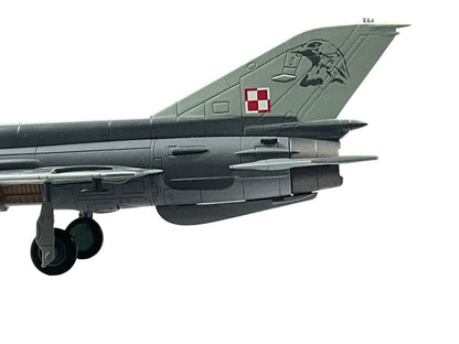 1/72 HobbyMaster (HA0115) Mikoyan MiG21MF (9111) Lo-Vis NATO Grey Camo 2002 Poznan-Kresiny, 3 ELT, Polish AirForce (Limited Edition)