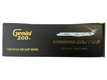 1/200 GEMINI200 BOMBARDIER CRJ705 AIR CANADA EXPRESS JAZZ (LIMITED EDITION)