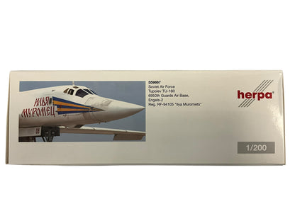 1/200 Herpa (559867) Tupolev TU-160M (White Swan) "Blackjack" (RF-94106) "Ilya Muromets" 6950th Guards AB Engels-2, Russian Air Force (Limited Edition)
