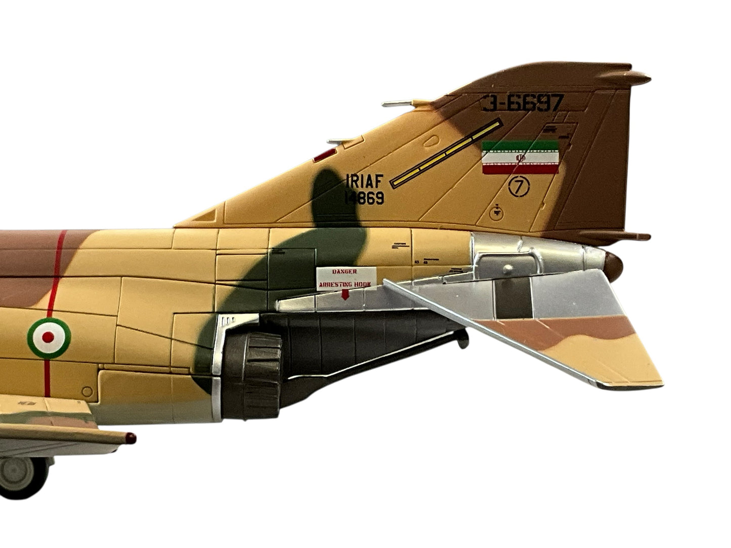 1/72 HobbyMaster (HA1999) McDonnell Douglas F4D Phantom II (67-14869/3-6697) Shiraz AB, Sept 1980, 71st TFS, TFB.7, Islamic Republic of Iran Air Force (Limited Edition)