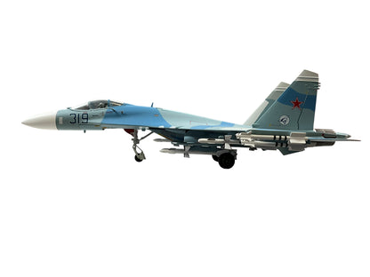 1/72 (Witty Wings) Sky Guardians (WWT-72-014-004) Sukhoi SU27 Flanker-B (Blue 319) 3-Tone Blue Camo, Soviet Air Force (Limited Edition)