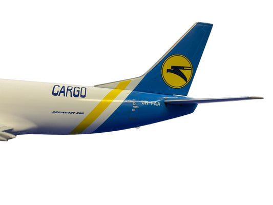 Ukrainian International Airlines Cargo Boeing 737-300 JC Wings 1:200 Scale Die Cast Model NIB