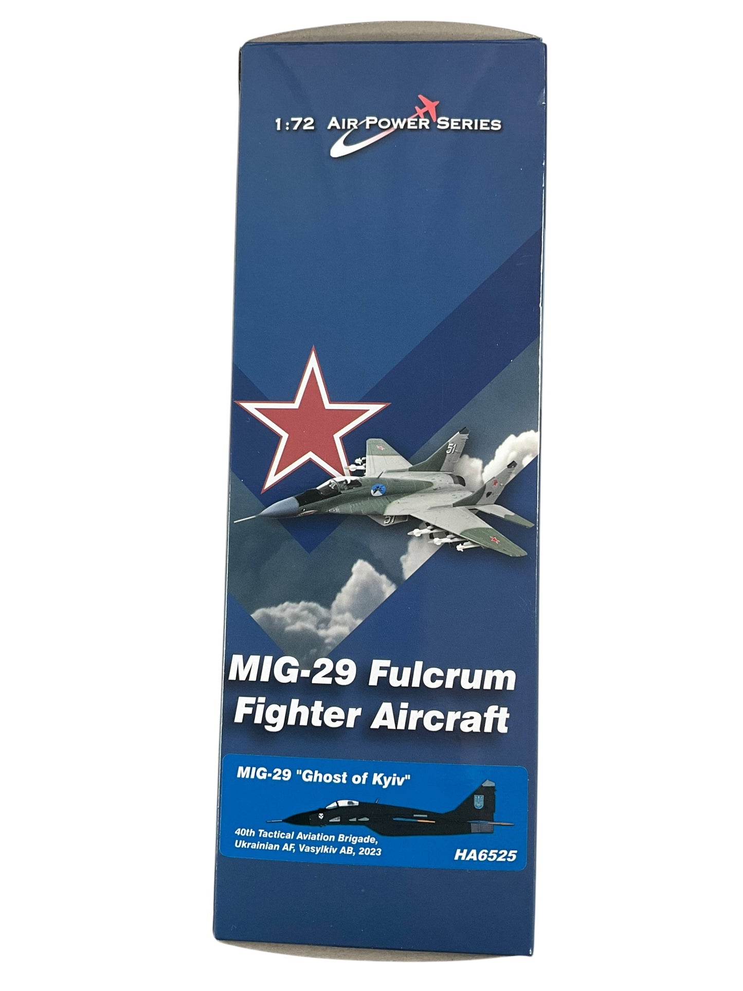 1/72 HobbyMaser (HA6525) Mikoyan MiG29A "Ghost of Kiyiv" Vasylkiv AB 2023 40th Tactical Aviation Regiment, Ukraine Air Force (Limited Edition) 2026 Release