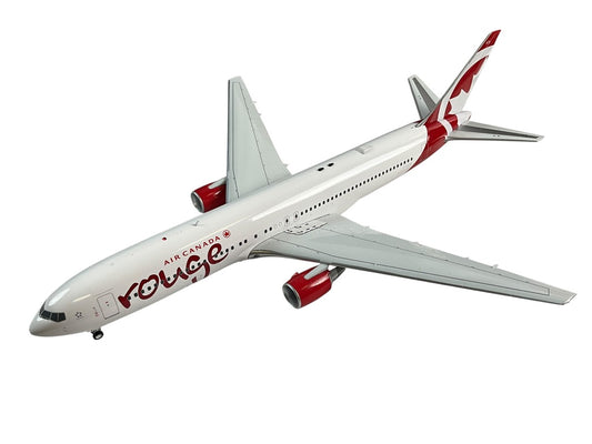 1/200 (Inflight200) B-Models (B763RV-JZK) Boeing B767-300ER (C-FJZK) - No Winglets _ 1st ACA-Rouge Livery, Air Canada "Rouge" (Limited Edition)