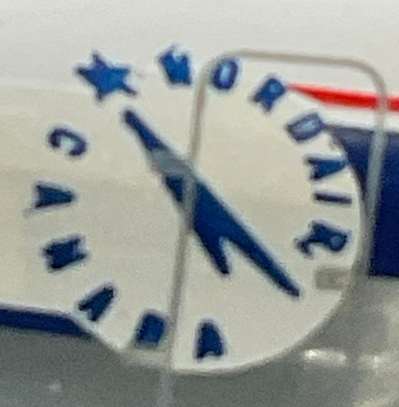 1/200 Western Models (AC2CFNAE) Curtiss C46A Commando (CF-NAE) "Nordair Canada"  Polished Aluminum with White & Blue NDA Livery, Nordair (Limited Edition of Only 200)