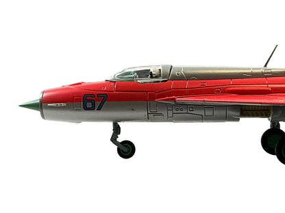 1/72 HobbyMaster (HA0189) Mikoyan MiG21PFM Fishbed (Black 67) "Aerobatic Team" Kubinka AFB 1967 Soviet Air Force (Limited Edition)