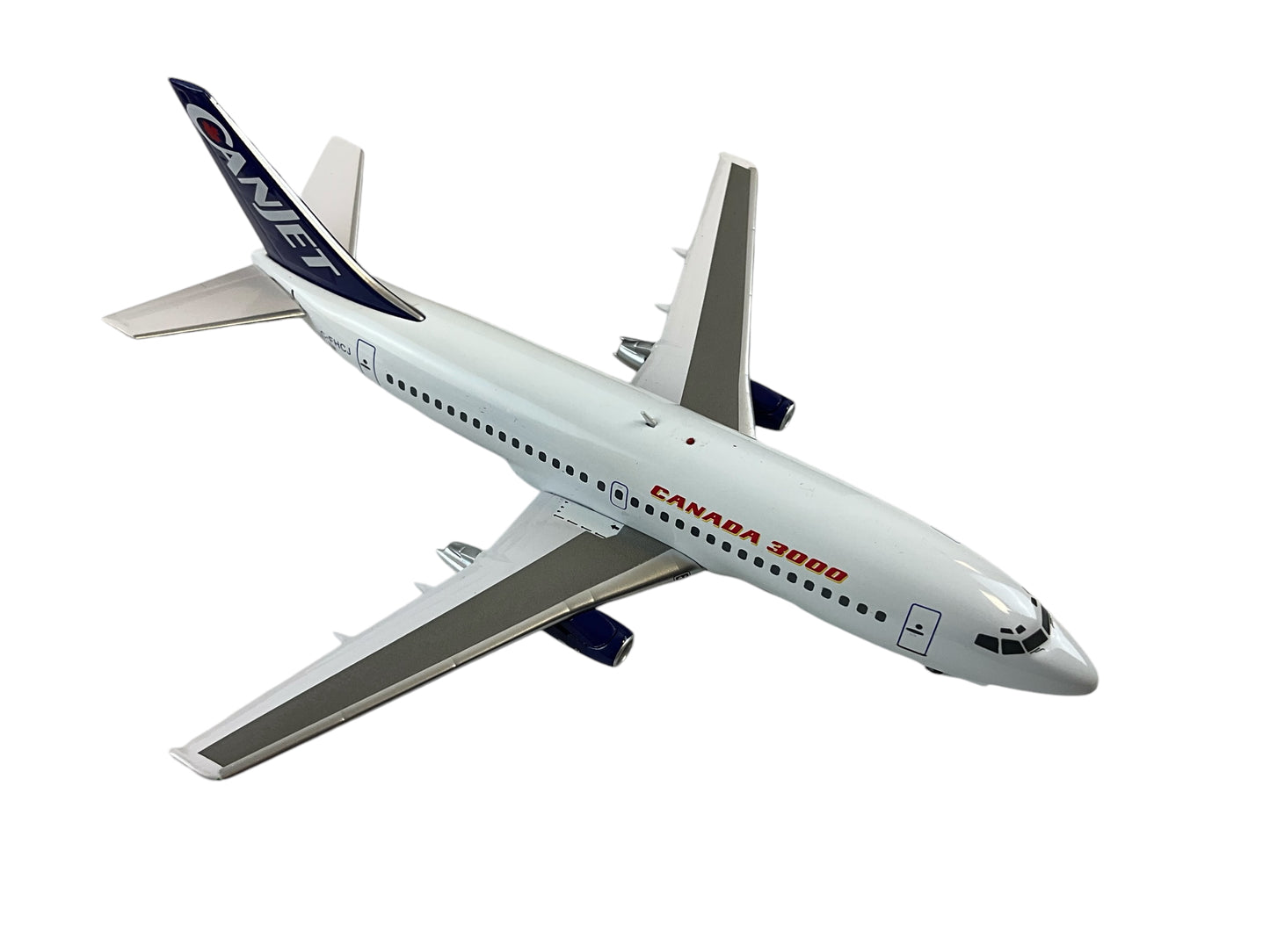 1/200 Inflight200 (IFCAN73200313) Boeing B737-201 (C-FHCJ) Transitional Livery with Canada3000 Titles & CanJet Tail - Canada3000 (Limited Edition #45 of ONLY 54)
