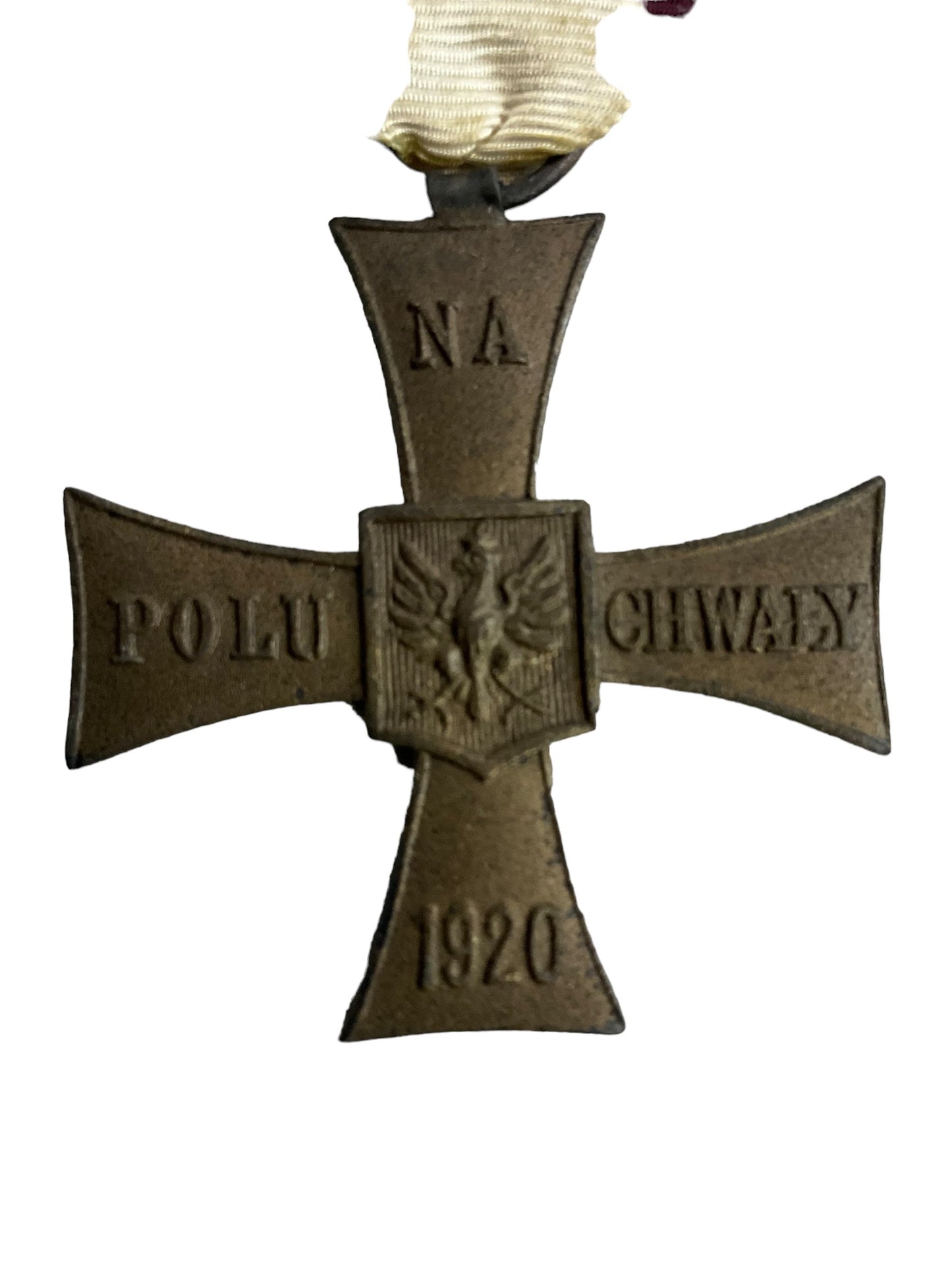 WW2 Poland Polish Cross of Valour British Made Full Size