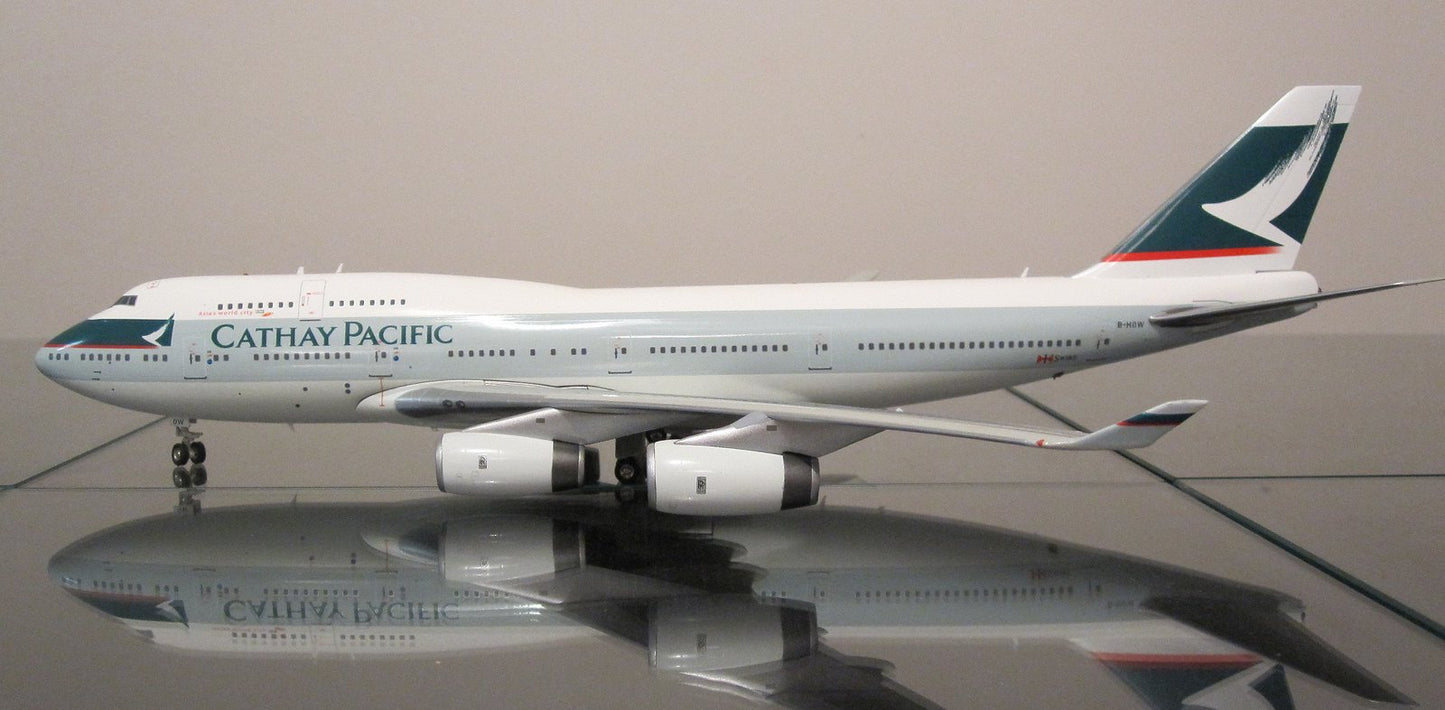 1/200 Blue Box (BB-CATH) Boeing B747-400 (B-HOW) Cathay Pacific (Limited Edition) 2019 Release