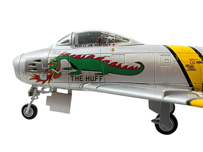 1/72 HobbyMaster (HA4301) North American F86F Sabre (FU897 c/n 12897) "The Huff" flown by Lt. Jim Thompson (2 Kills) 1953 Suwon AB, South Korea, 39th FS, 51st FW,  U.S.A.F. (Limited Edition of 2000)