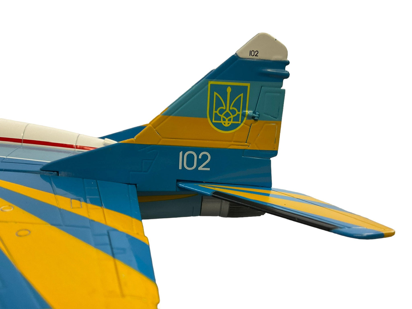 Ukrainian Air Force Demonstration Team MiG-29 Fulcrum Corgi 1:72 Scale Die Cast NIB