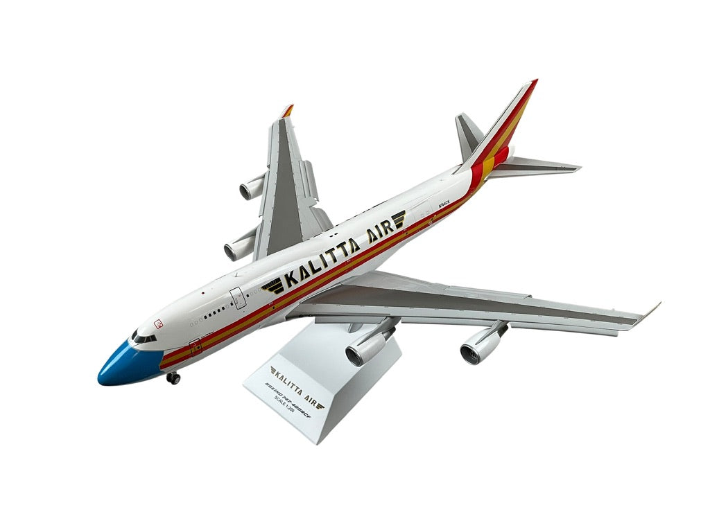 1/200 JC Wings (XX20120A) Boeing B747-400BCF (N744CK) "Flaps Down" (Not Without My Mask) "Capt.P.W. Bishop" Kalitta Air (Limited Edition) 2022 Release