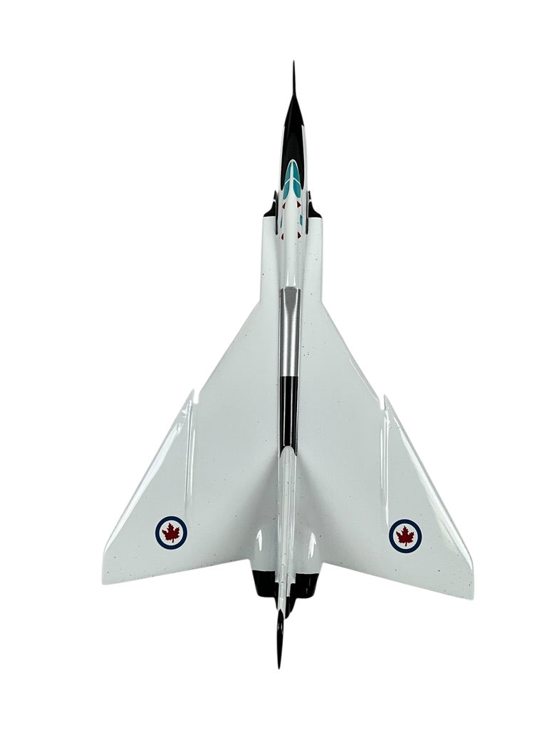 1/72 50th Anniversary of "1st Flight" of Avro Canada CF105 Arrow RL201 Resin Model with Dedication Tail Stand (Limited Edition)