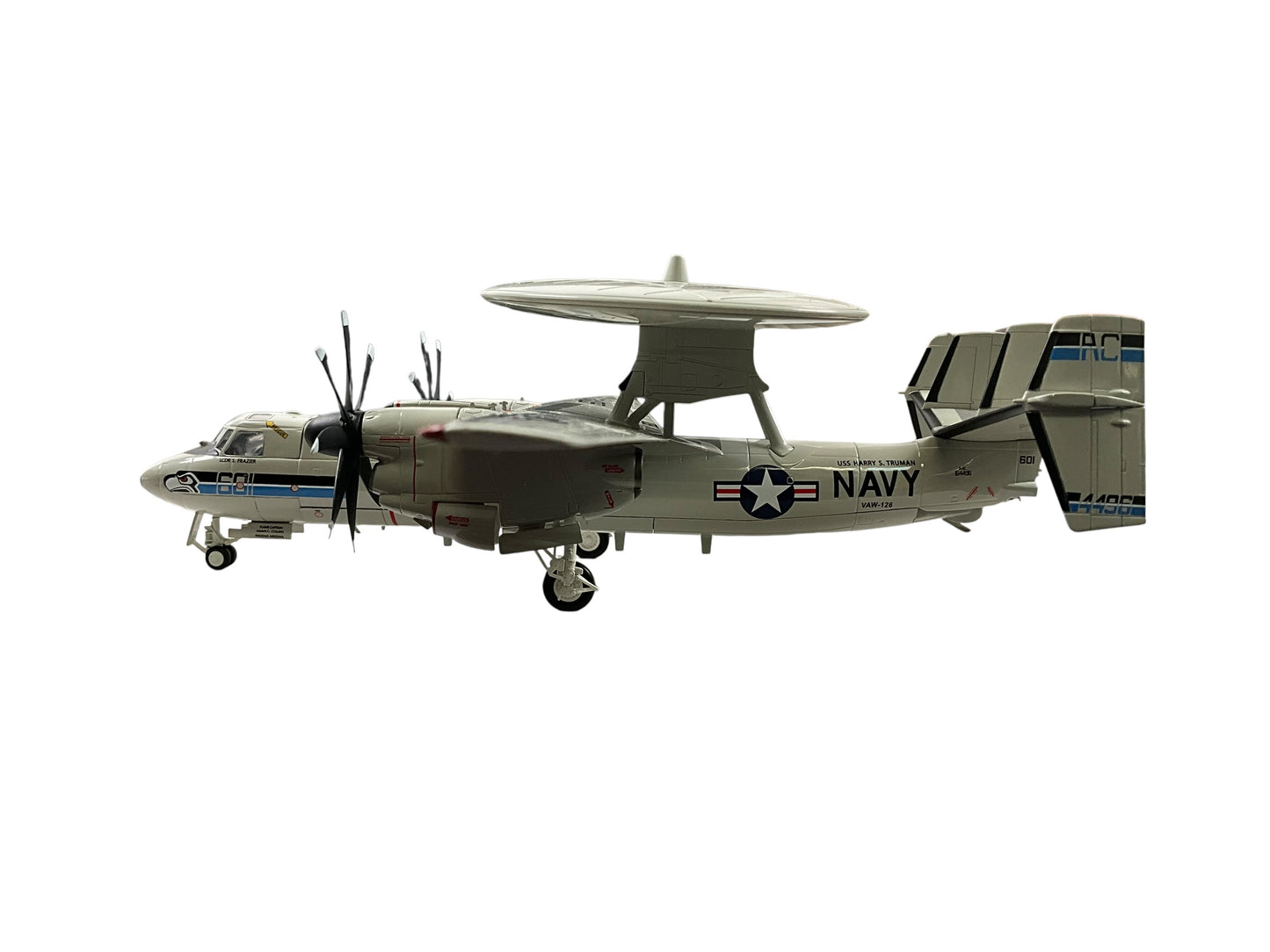 1/72 HobbyMaster (HA4811) Northrop/Grumman E2C Hawkeye (164496) May 2011 USS Harry S. Truman VAW-126 "Seahawks" U.S. Navy (Limited Edition)
