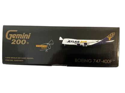 1/200 Gemini200 (G2GTI931) Boeing B747-400ERF (N492MC) "Interactive Series" Atlas Air (Limited Edition) 2021 Release
