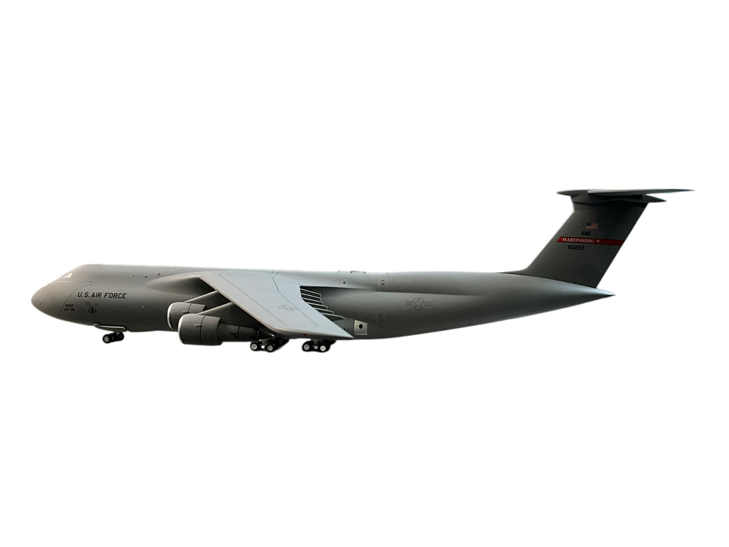 1/200 Gemini200 (G2AFO1427) Lockheed C5A Galaxy ((80222) "Martinsburg" West Virginia Air National Guard, 167th AW, U.S.A.F. (Limited Edition) 2025 Release
