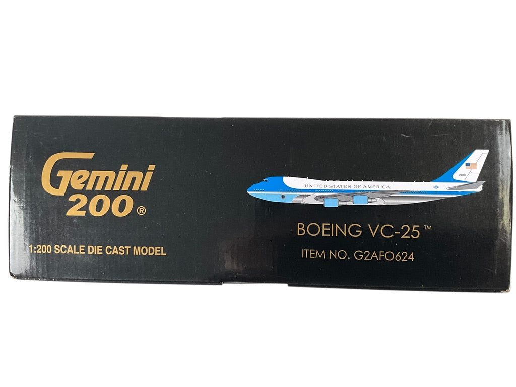 1/200 Gemini200 (G2AFO624) Boeing (VC25A) B747-200 (29000) "Air Force One" United States of America (Limited Edition) 2016 Release
