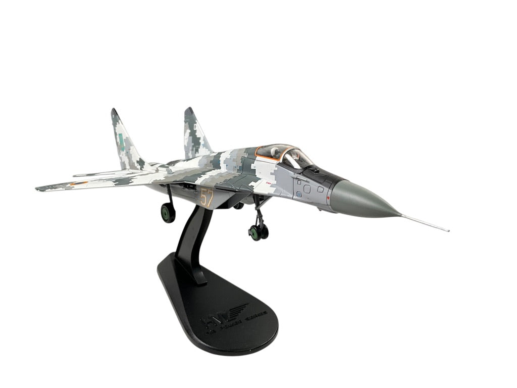 1/72 Hobbymaster (HA6518) Mikoyan MiG29 (9-13) Fulcrum-C (No.57) Winter Digital Camoflage Ukraine Air Force (Limited Edition)