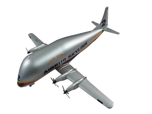 1/200 Herpa (555258) Aero Spacelines 377SGT Super Guppy Turbine (No.2/F-BPPS) Airbus SkyLink (Limited Edition)