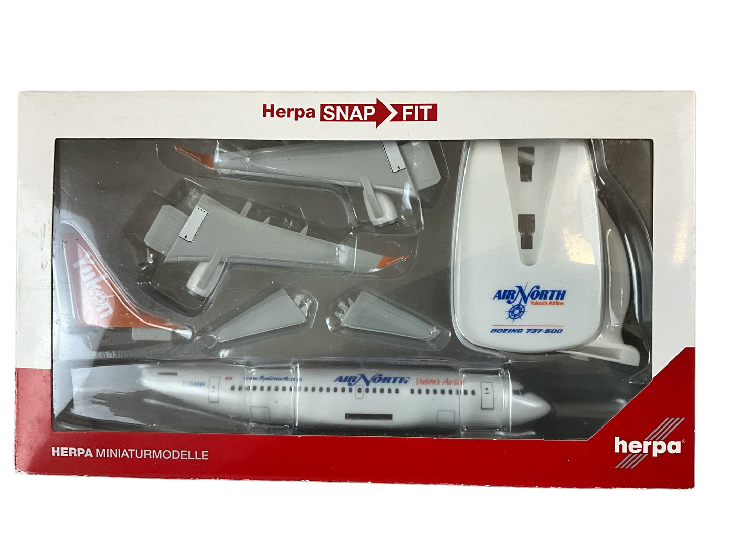 1/180 Herpa (HE609937) Boeing B737-500) (C-GANH) " Yukon's Airline" Air North (Limited Edition)