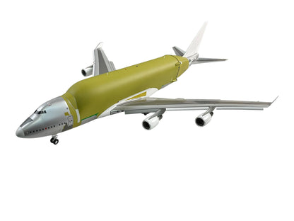 1/200 J C Wings (LH2166A) Boeing B747-400LCF Dreamlifter (N747BC) Flaps Down "Green Zinc Chromate Primer Livery" The Boeing Company (Limited Edition)