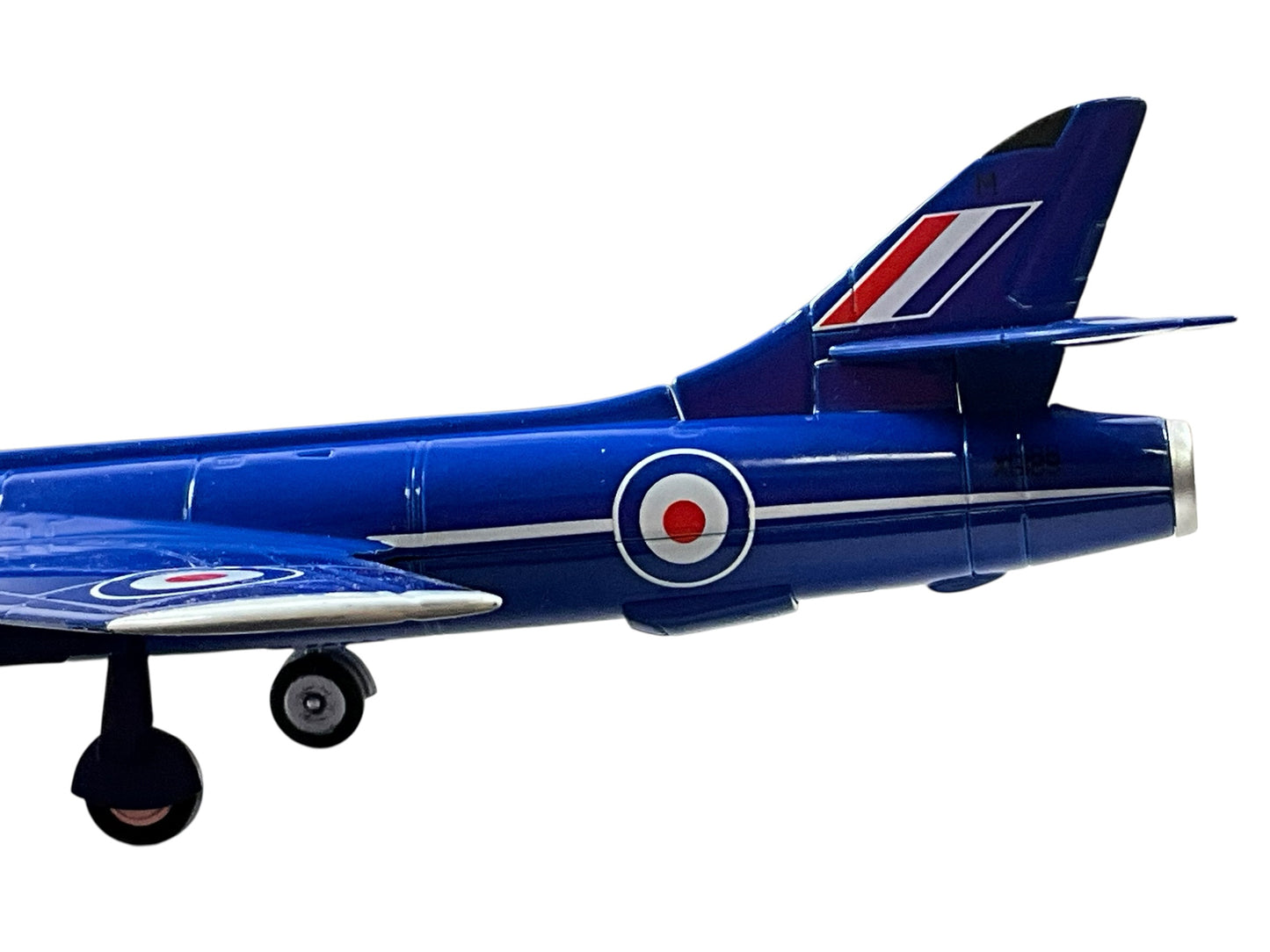 1/72 Corgi (AA32701) Hawker Hunter F Mk.6 flown by S/L Brian Mercer of the "Blue Diamonds" at  Leconfield, Lincolnshire 1961-62, 92 Sqdn R.A.F. (Limited Edition #2081 of Only 4000)