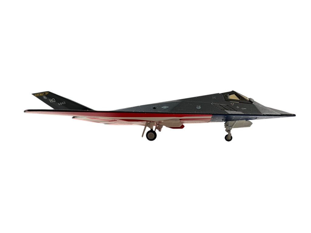 1/200 (Hogan Wings) M-Series (6498) Lockheed F117A NightHawk (88-0843) "UIS Flag Scheme" March 2008  Holloman AFB, 8th FS "Black Sheep" 49th FW "Forty Niners" U.S.A.F. (Limited Edition)