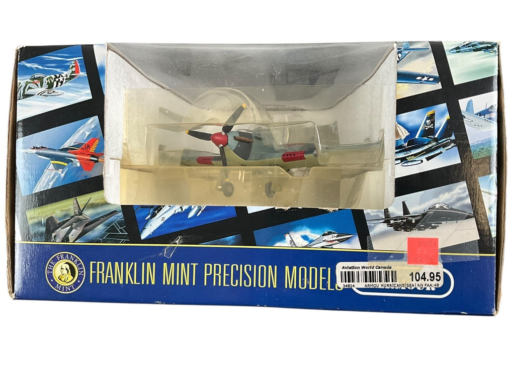 1/48 Franklin Mint/Armour (B11B579/Art.98215) Hawker Sea Hurricane MK.XII (JS310) Operation "Torch" WWII, 800 Sqdn F.A.A. Royal Navy (Limited Edition)