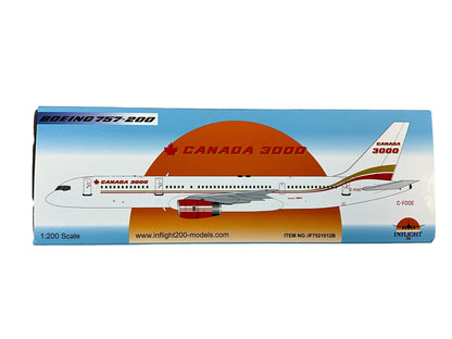 1/200 Inflight200 (IF7521012B) Boeing B757-200 (C-FOOE) Canada3000 (Limited Edition)