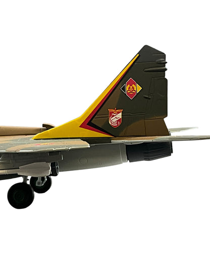 1/48 Franklin Mint/Armour (B11B605) Mig29A Fulcrum (604) DDR "Last Flight" GDR JG 3 Mig-29 Fulcrum, Pilot: Wladimir Komaroff, Luftstreitkräfte der Nationalen Volksarmee [LSK], East German Air Force (Limited Edition)