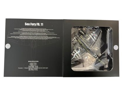 1/72 JC Wings (JCW-72-SFURY-001) Hawker Sea Fury FB.11 (114 / WJ232) flown by Korean War Mig15 Killer Peter "Hoagy" Carmichael, 802 Naval Air Sqdn, Royal Nay (Limited Edition of Only 600)