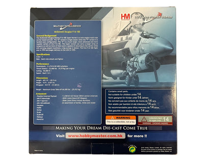 1/72 HobbyMaster (HA5105) Mcdonnell Douglas F/A18E Super Hornet (168912) June 2017 "SU22 Killer" USS George H.W. Bush VFA87 U.S. Navy (Limited Edition)