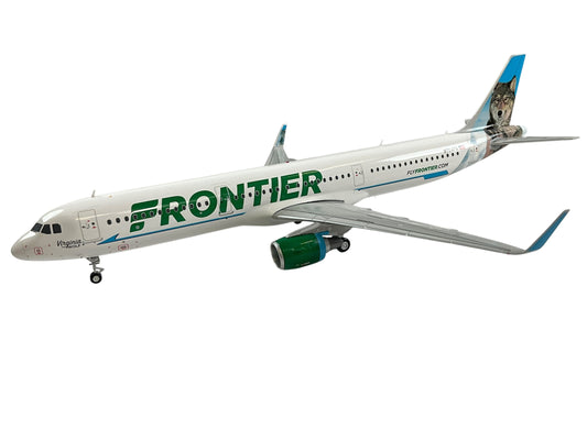 1/200 Gemini200 (G2FFT972) Airbus A321 (N704FR) CargoDawg Airplanes "Virginia the Wolf" Tail (Limited Edition) 2021 Release