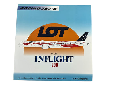 1/200 INFLIGHT200 BOEING B787-9 LOT POLISH AIRLINES PROUD of POLAND'S INDEPENDENCE