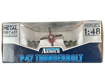 1/48 Armour/Franklin Mint (98146) Republic P47D Thunderbolt (HV+A - 226418) flown by Colonel Francis "Gabby" Gabreski WWII Fighter "ACE" 61FS, 56FG, U.S.A.A.F. (Limited Edition)