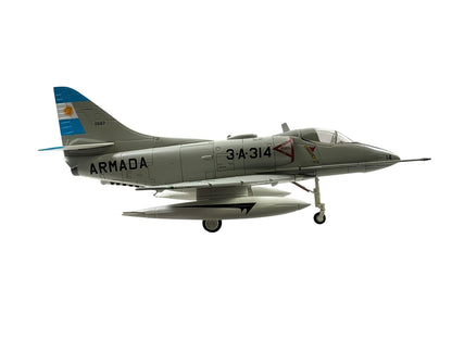 1/72 HobbyMaster (HA1419) Douglas A4Q Skyhawk (3A-314) flown by Lt. Marcelo Gustavo Marquez, Falklands May 1982, 3 Escuadrilla de Caza y Ataque, Armada Argentina (Limited Edition of Only 700)