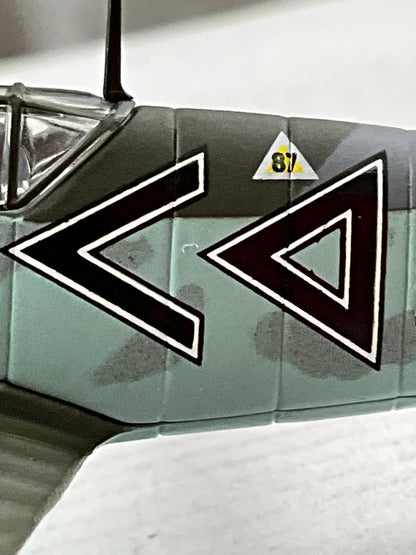 1/72 Corgi (49201) Messerschmitt Bf109E flown by Hauptmann Hans "Vati" von Hahn JG3 "Udet" Drittes Reich Luftwaffe (Limited Edition) 2000 Release