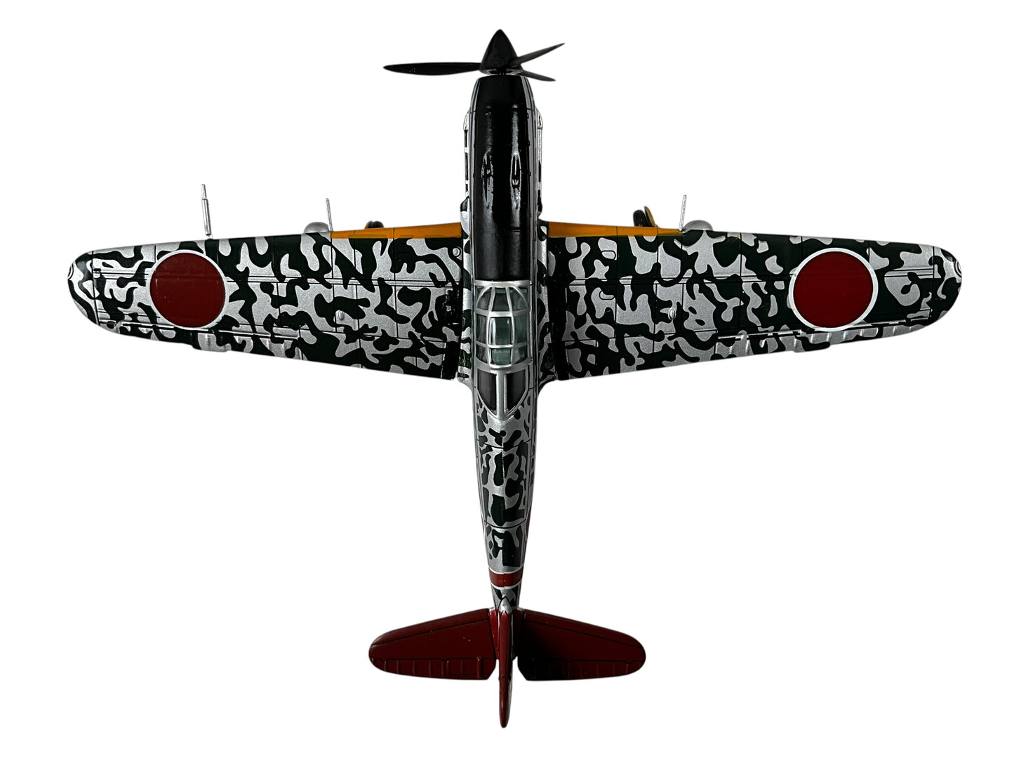 1/72 IXO Models (DDIJ00019) Kawasaki KI61 Hien/Tony (295) flown by Captain Kobayashi Teruhiko (5 Kills), Aluminum & Black Splinter Pattern Camo, 244th Squadron (Fighter Regiment), Imperial Japanese Army Air Force 1945 (Limited Edition)