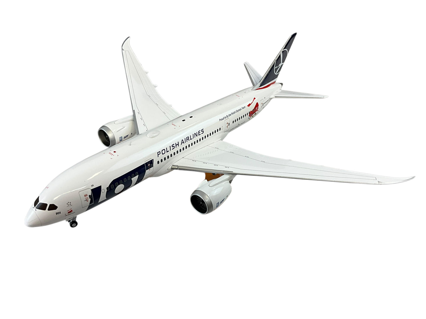 1/200 JC-WIings (JC2LOT2081) Boeing B787-8 (SP-LRH) Dreamliner (SP-LRH) * Proud To Fly the Polish Olympic Team * LOT Polish Airlines 2018 (Limited Edition)