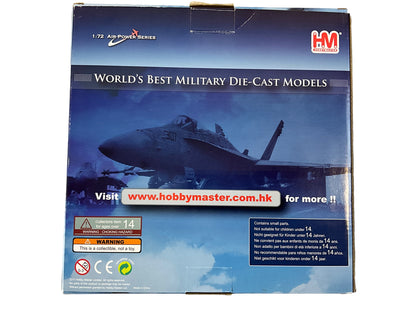 1/72 Hobbymaster McDonnel Douglas CF188 Hornet Diecast Model RCAF Libya No Fly Zone 2011