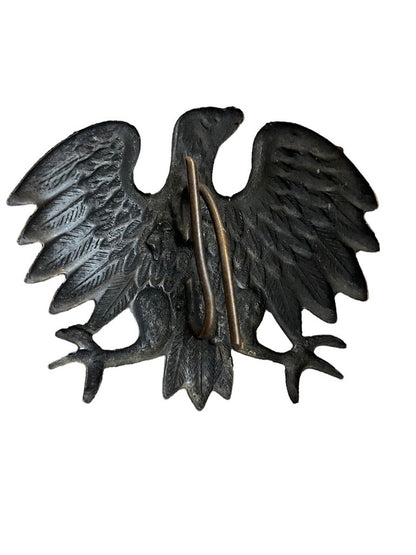 WW2 Polish Poland Under Russian Command Cap Badge